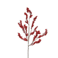 Everlands Red Foam Berry Spray (75cm) image 0