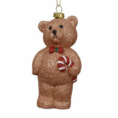 Decoris Shatterproof Glitter Bear image 0