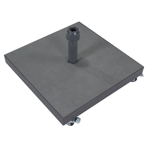 Platinum Ceramica Wheeled Parasol Base - Anthracite image 3