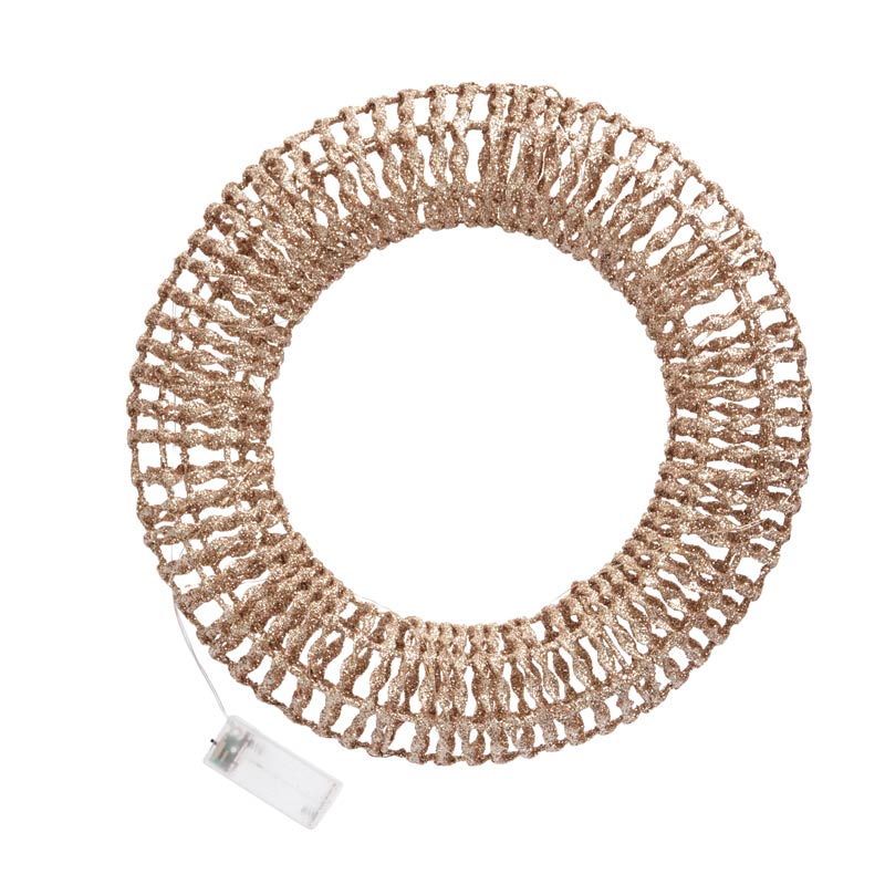 Three Kings Gold GlitterTwist Wreath image 0