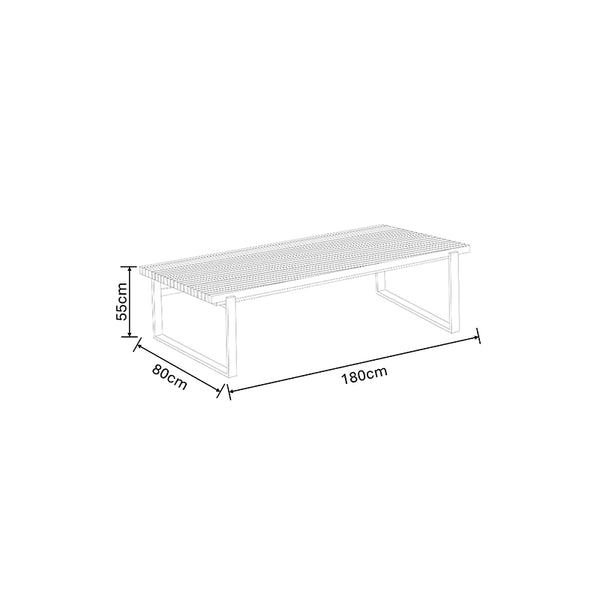Hartman Trevi Garden Lounge Set with 3-Seater Sofa image 6