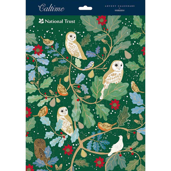 Caltime Owls In Winter Paper Advent Calendar image 0