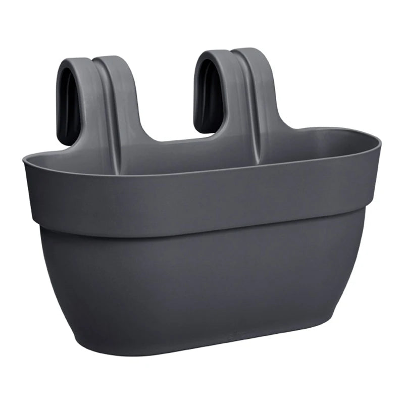 elho® Vibia Campana Easy Hanger Medium Anthracite Planter image 0