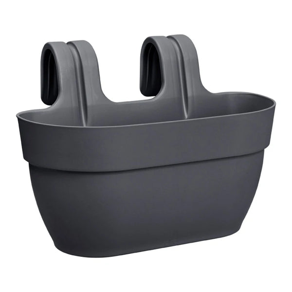 elho® Vibia Campana Easy Hanger Medium Anthracite Planter image 0