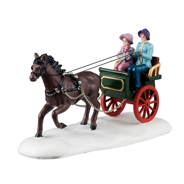 Lemax Winter Carriage Ride image 0