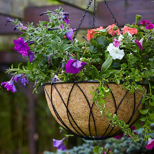Tom Chambers Lattice Hanging Basket with Liner image 0