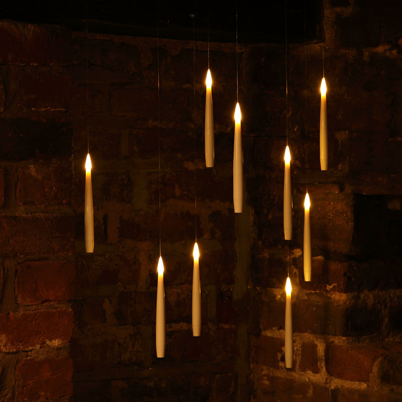 NOMA 10 White Magic Candles with Remote Control image 0