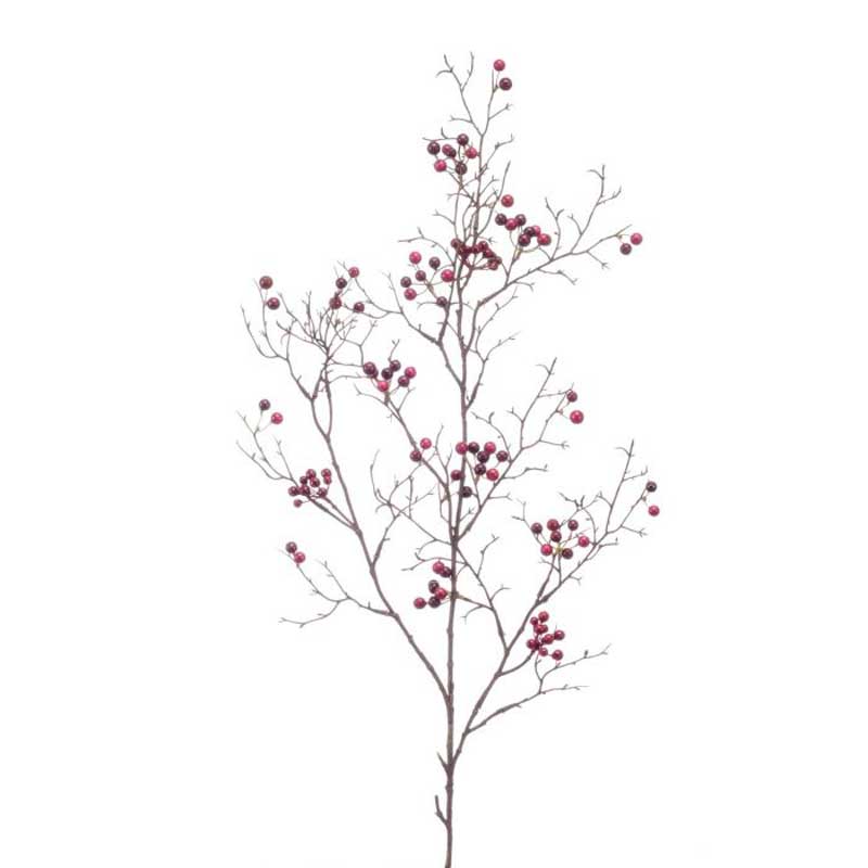 Burgundy Berries Spray (100cm) image 0