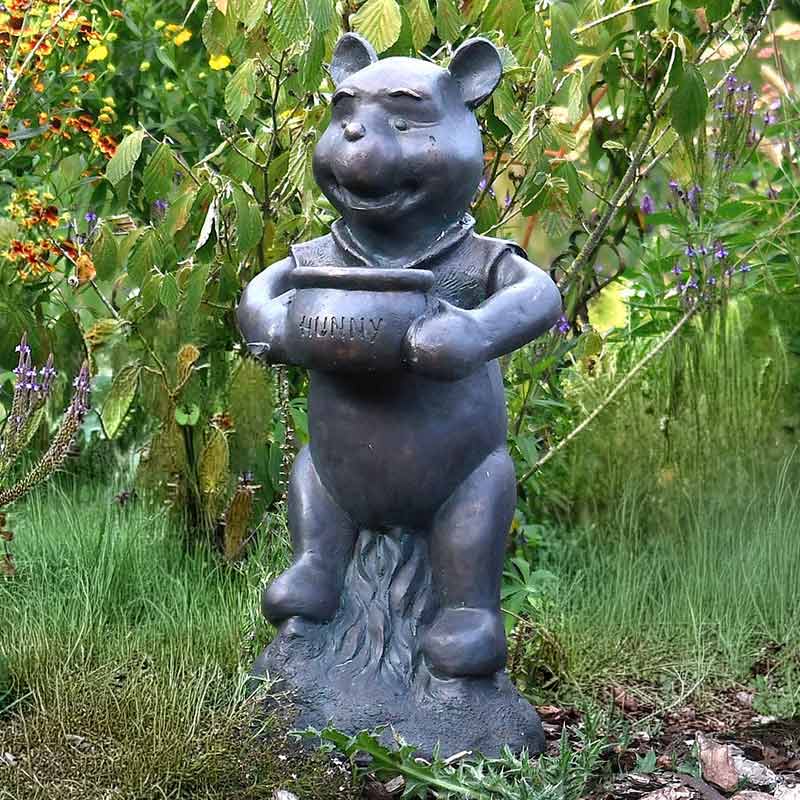 Home & Garden UK Large Winnie-the-Pooh Statue Set (Set of 6) image 0