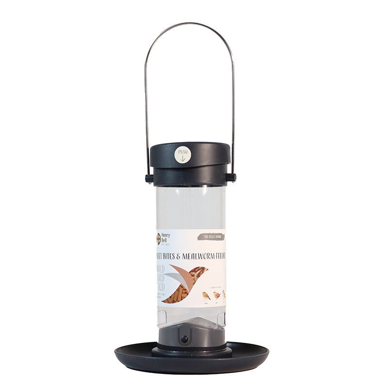 Henry Bell Select Suet Bites & Mealworm Feeder image 0