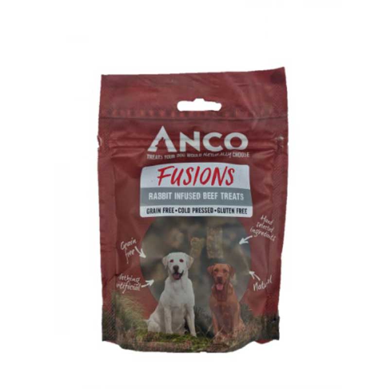 Anco Fusions Rabbit Infused Beef Treat image 0