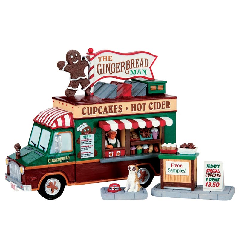 Lemax The Gingerbread Man (Set of 3) image 0