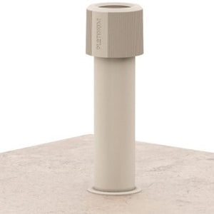 Platinum Ceramica Wheeled Parasol Base - Sandstone image 2
