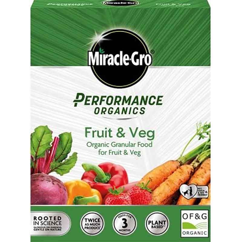 Miracle-Gro Performance Organics Fruit & Veg Granular Plant Food (1kg) image 0