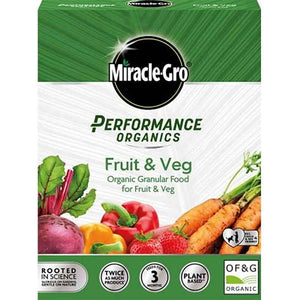 Miracle-Gro Performance Organics Fruit & Veg Granular Plant Food (1kg) image 0