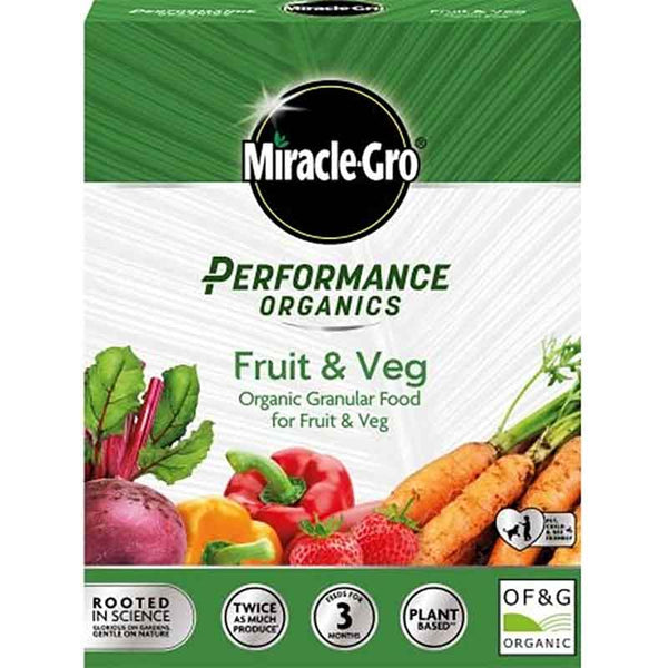 Miracle-Gro Performance Organics Fruit & Veg Granular Plant Food (1kg) image 0