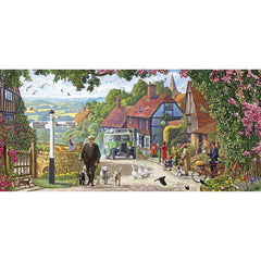 Gibsons A Morning Stroll 636 Piece Jigsaw Puzzle image 0