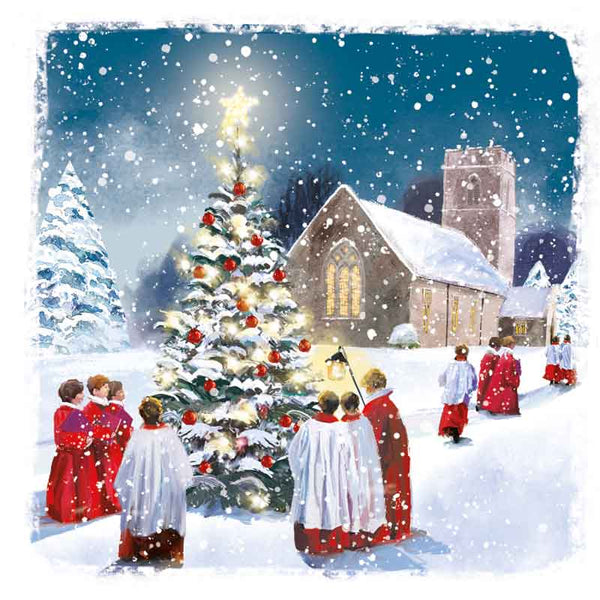 Ling Design Small Deluxe Cards - Carol Singers (Pack of 12) image 2