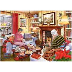 House Of Puzzles Tea For Two 1000 Piece Jigsaw Puzzle image 0