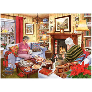 House Of Puzzles Tea For Two 1000 Piece Jigsaw Puzzle image 0