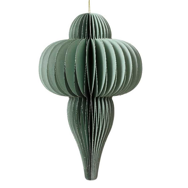 Decoris Hanging Paper Ornament - Mint, 40cm image