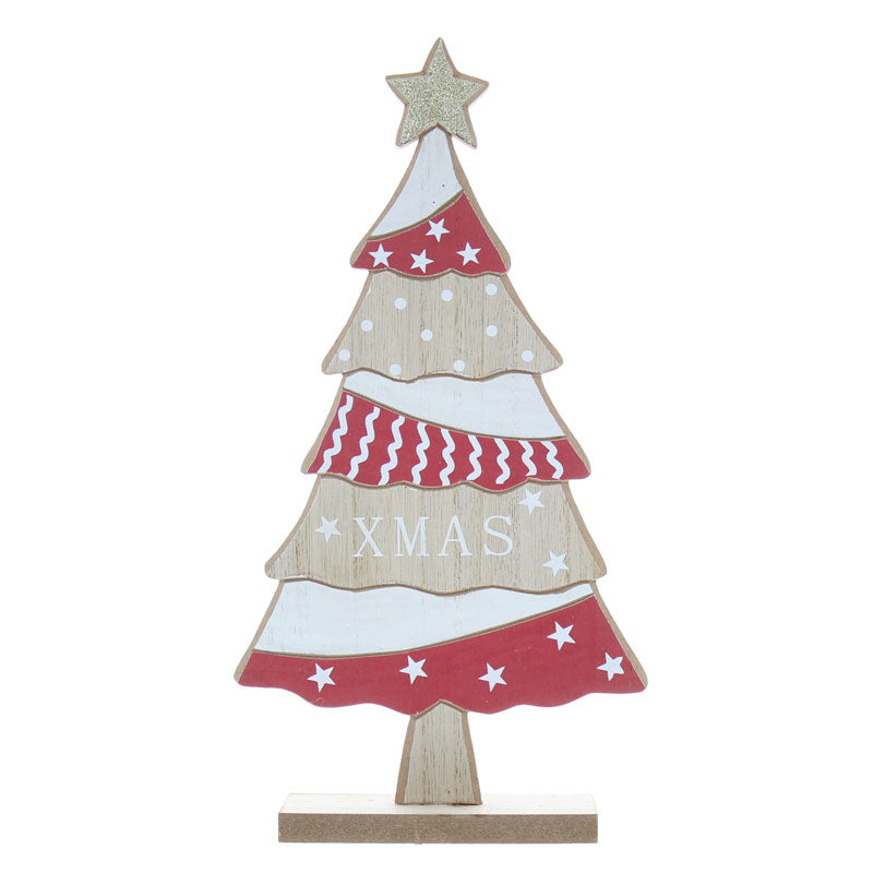 Festive Wooden Tree image 0