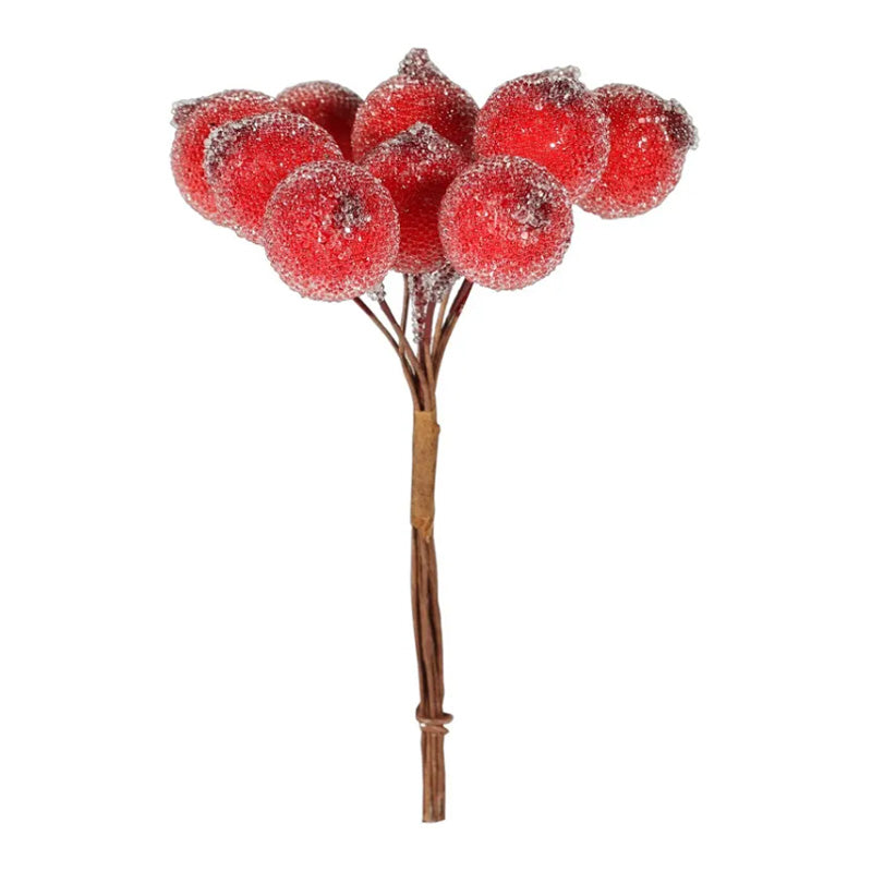 APAC Red Frosted Berry Picks image 0