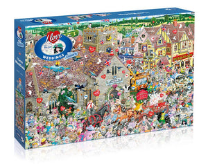 Gibsons I Love Weddings 1000 Piece Jigsaw Puzzle image 1