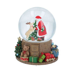 Gisela Graham Santa Musical Snow Globe image 0