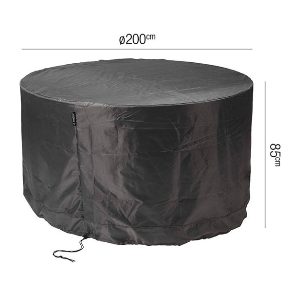 Platinum Aerocover for Outdoor Round Dining Set - 200 x 85cm image 0
