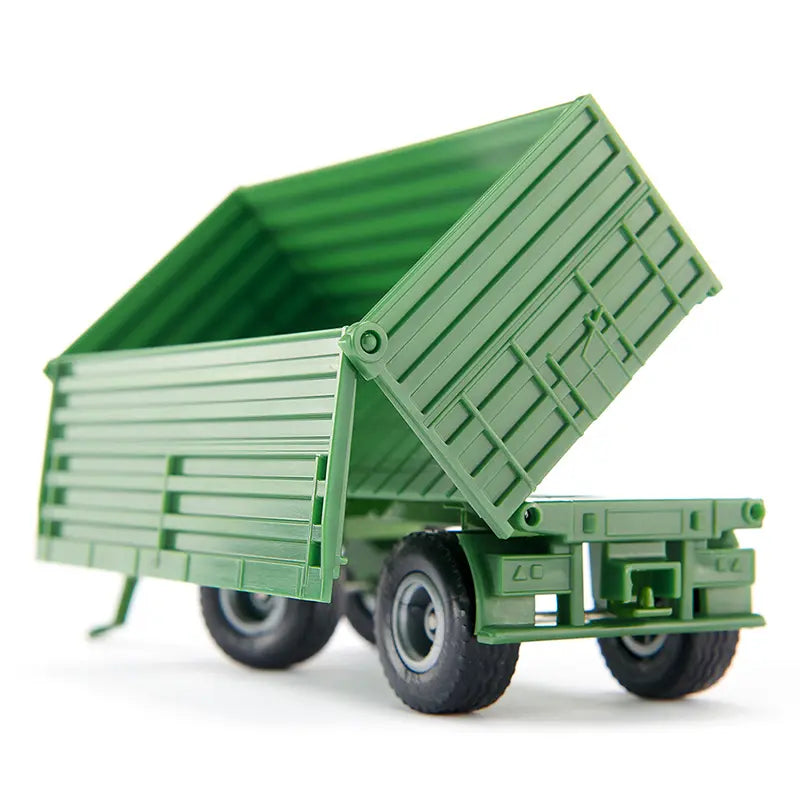 siku 1953 John Deere Tractor with Trailer 1:50 image 0
