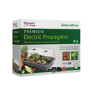 Stewart Garden Premium Electric Propagator with Thermostatic Temperature Control (52cm) image 0