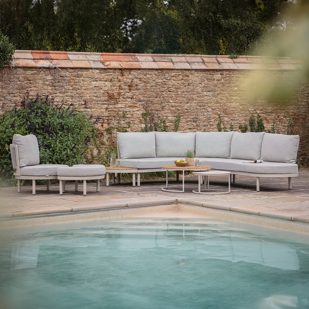Bramblecrest Miami 5-Seater L-Shape Outdoor Sofa Set image 0