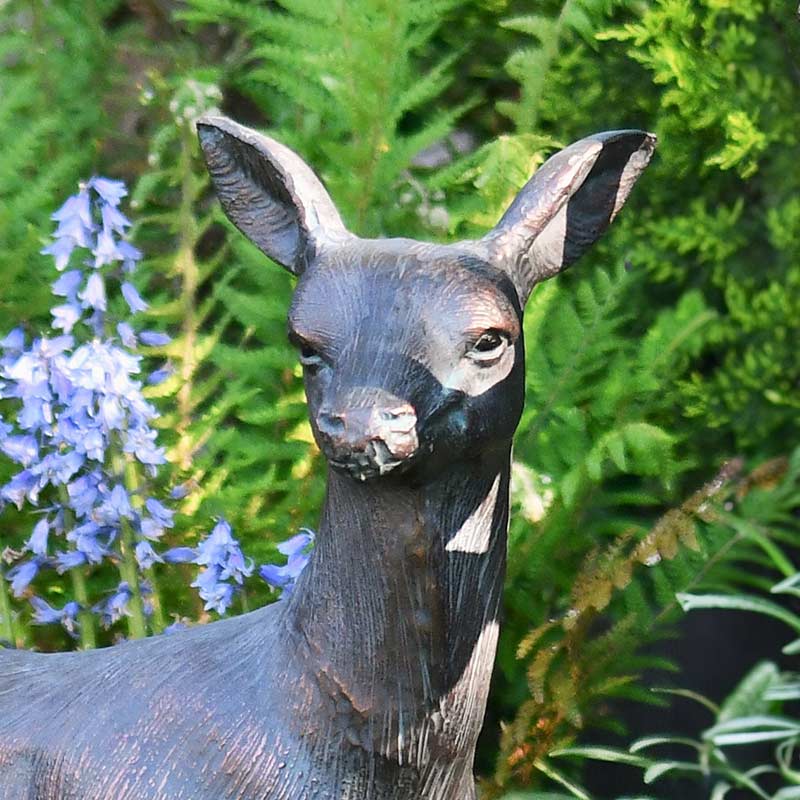 Home & Garden UK Elegant Doe Garden Statue image 0