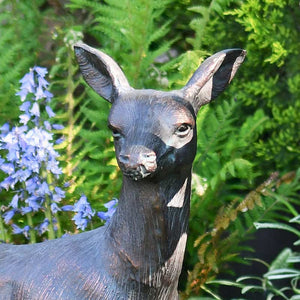 Home & Garden UK Elegant Doe Garden Statue image 1