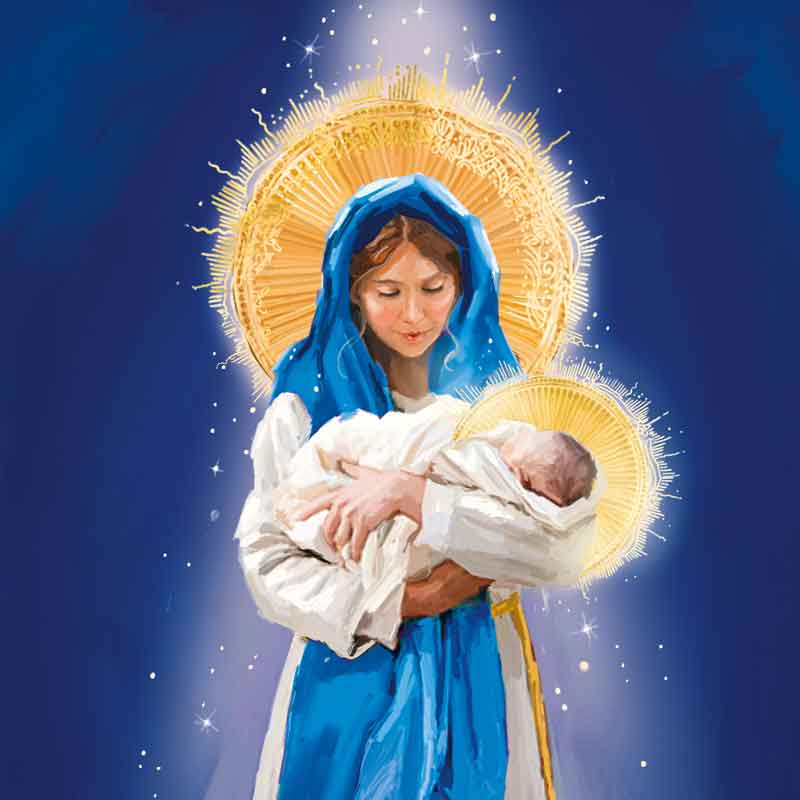 Ling Design Large Deluxe Cards - Nativity Scenes (Pack of 12) image 0