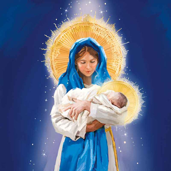 Ling Design Large Deluxe Cards - Nativity Scenes (Pack of 12) image 1