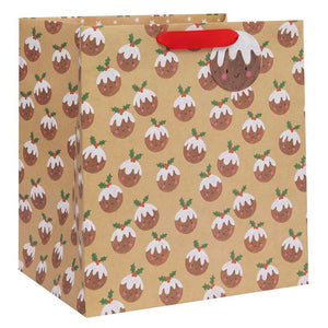 Glick Jolly Puds Kraft Gift Bag image 3