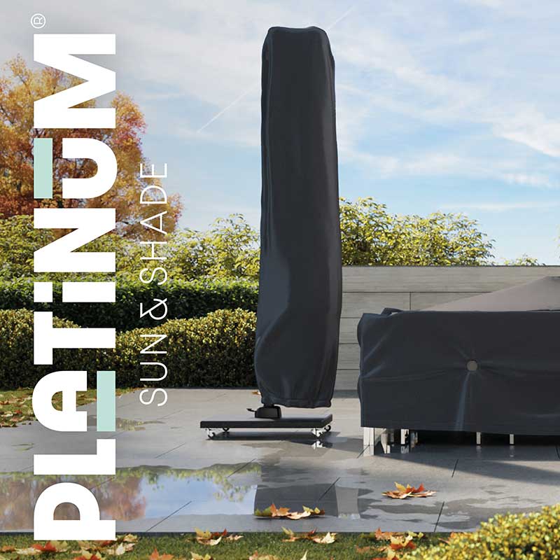Platinum Aerocover for Free Arm Side Post Parasol - 240 x 68cm image 0