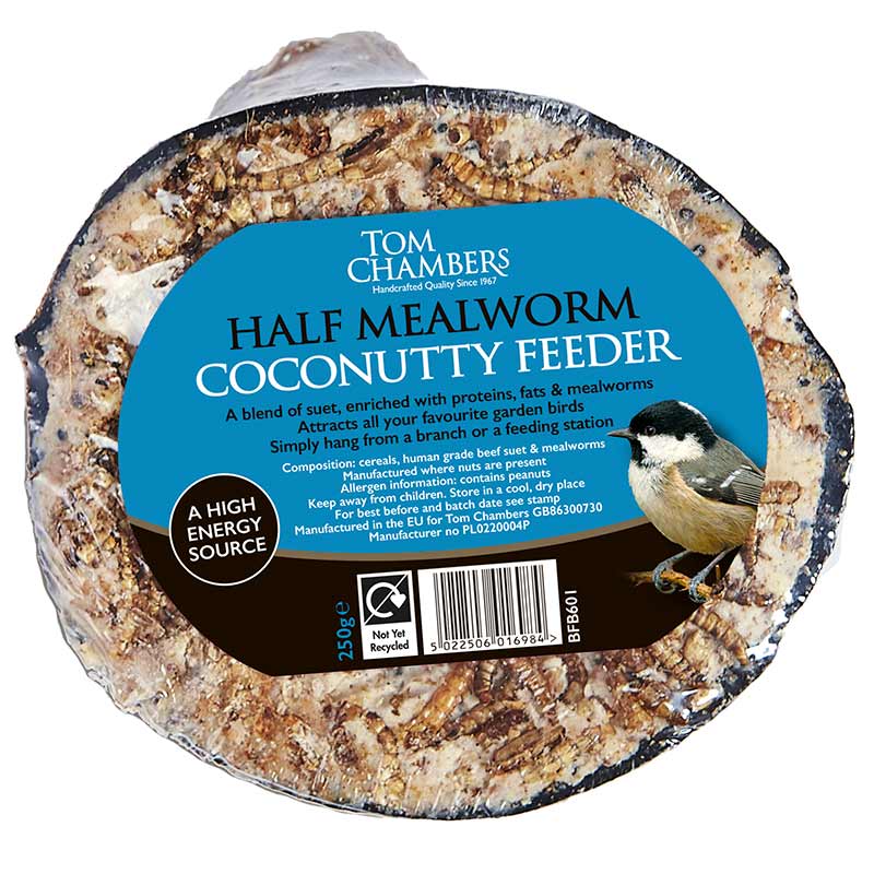 Tom Chambers Half Mealworm Coconutty Feeder image 0