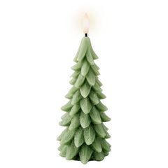 Lumineo Green LED Tree Candle image 0