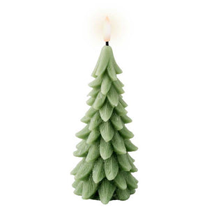 Lumineo Green LED Tree Candle image 0