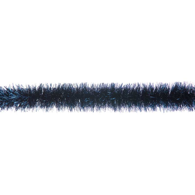 Festive Blue Fine Cut Tinsel image 0