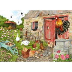House of Puzzles Ruling The Roost Big 500 Piece Jigsaw Puzzle image 0