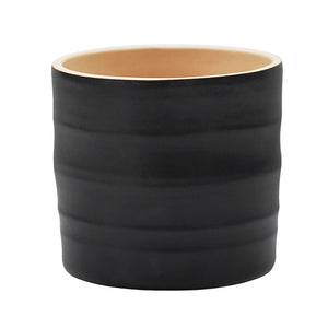 Ivyline Hadleigh Matt Indoor Planter Range - Charcoal, 14cm image