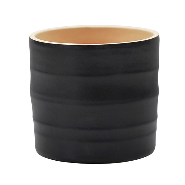 Ivyline Hadleigh Matt Indoor Planter Range - Charcoal, 14cm image