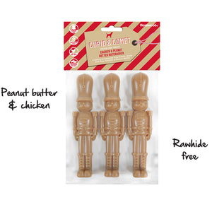 Cupid & Comet Chicken & Peanut Butter Nutcrackers image 0