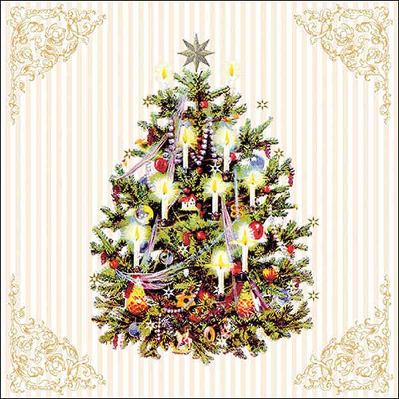 Ambiente Paper Napkins - Xmas Tree (Pack of 20) image 0