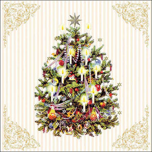 Ambiente Paper Napkins - Xmas Tree (Pack of 20) image 0