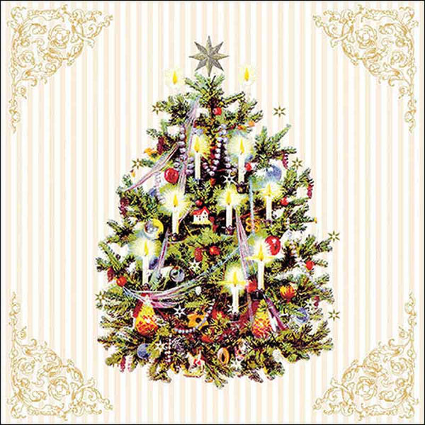 Ambiente Paper Napkins - Xmas Tree (Pack of 20) image 0